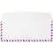 JAM Paper 4.125" x 9.5" White Airmail Envelopes
